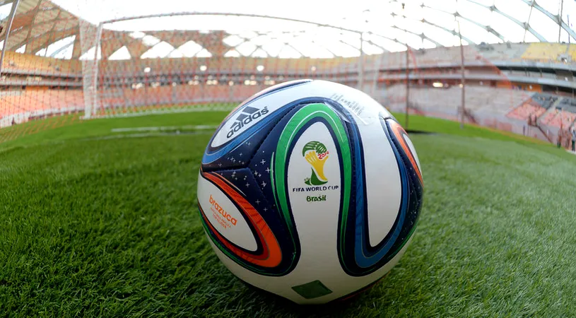 Brazuca este actorul principal la Campionatul Mondial. Mingea a fost testată de 600 de fotbaliști în 10 țări