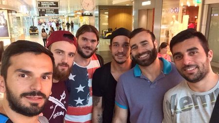 IMAGINEA ZILEI | Bărboșii în acțiune! Băieții lui Aihan Omer sunt pe aceeași lungime de undă înaintea partidei tur cu Italia din precalificările pentru Euro 2018