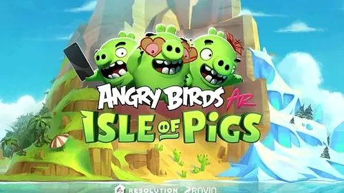 Angry Birds AR: Isle of Pigs sosește pe iPhone și iPad