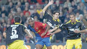 Contra i-a administrat BarÃ§ei ultima umilință.** Ronaldinho, Eto'o și Puyol au fost 'martori'. Unde s-a produs scurtcircuitul spaniolilor