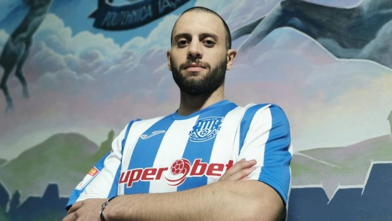 Un nou transfer pentru Daniel Pancu. Poli Iași l-a legitimat pe stoperul belgian Manuel Angiulli