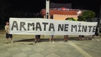Suporterii Stelei, protest împotriva conducerii! Ce au afișat ultrașii în inima Bucureștiului