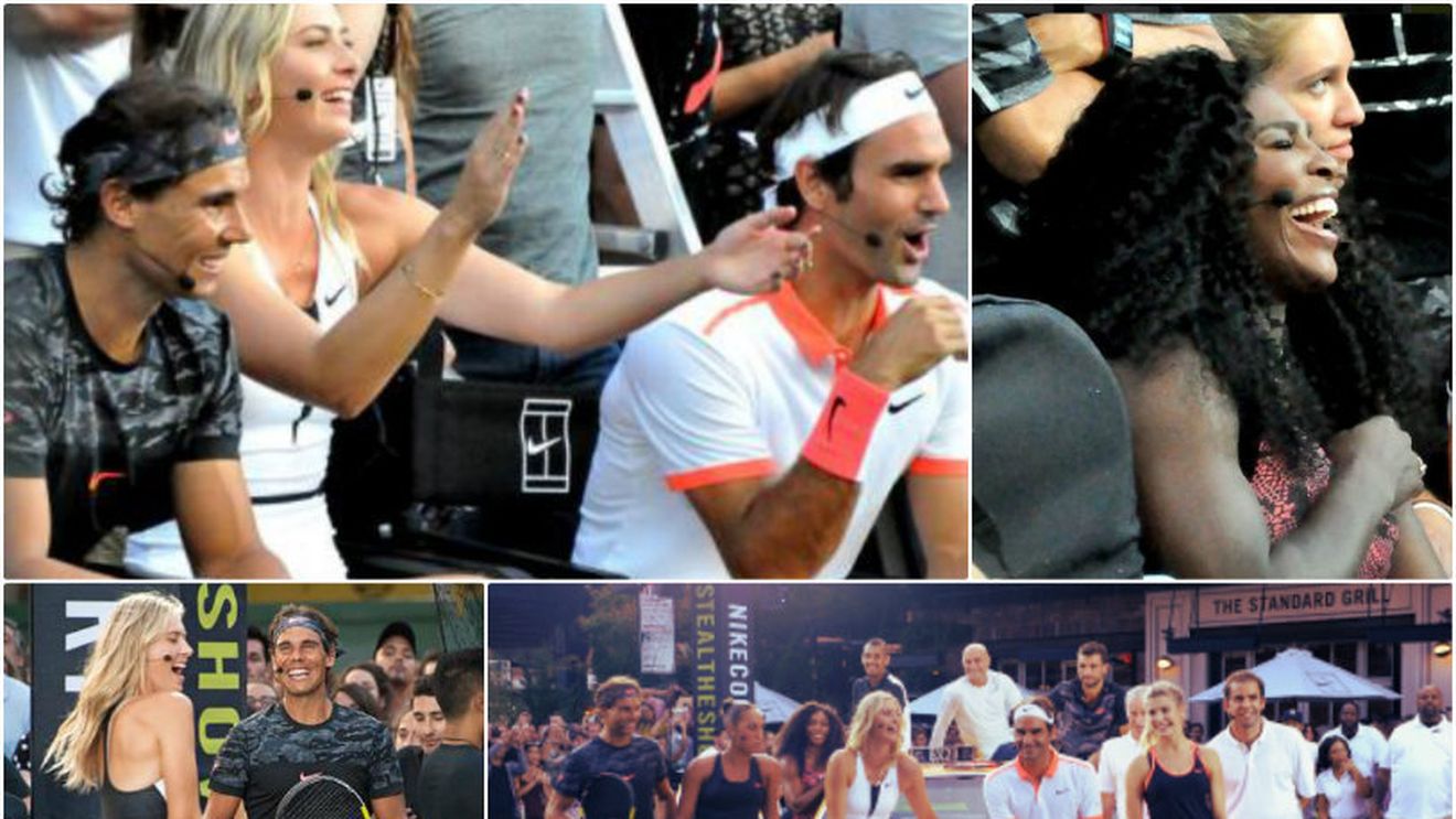 Let me entertain you, New York! Nike și-a prezentat dream team-ul înainte de US Open în operațiunea "steal the show" | FOTO