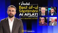 Gândul prezintă Best Of Ai aflat! Cu Ionuț Cristache – vineri, 5 decembrie, de la ora 15.00