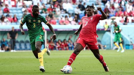 Elveția - Camerun 1-0. „Leii neîmblânziţi”, învinși de un atacant născut în capitala Yaounde