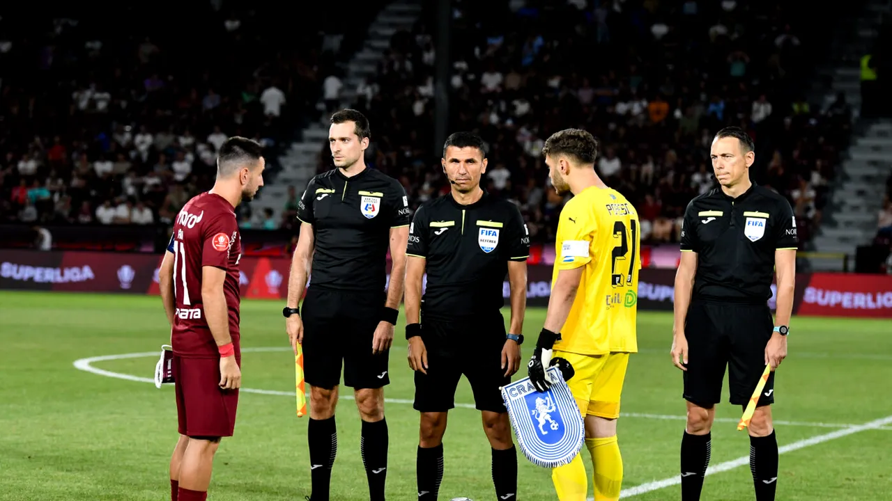 Cristi Balaj i-a găsit scuza perfectă lui Marcel Bîrsan pentru faptul că nu l-a eliminat pe Dan Petrescu, deși antrenorul lui CFR Cluj l-a înjurat ca la ușa cortului la meciul cu Universitatea Craiova! De ce nu i-a dat roșu