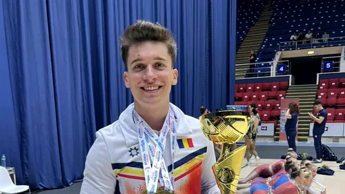 Un campion mondial și european la gimnastică aerobică, cel mai tânăr cetățean de onoare al Iașiului. David Gavrilovici are planuri mari, la numai 23 de ani: „Asta sper să fiu”. SPECIAL