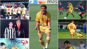 50 de poze pentru 50 de ani. Cariera lui Hagi, într-o GALERIE FOTO excepțională