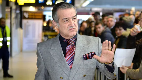 Gigi Becali pleacă la Amsterdam: 