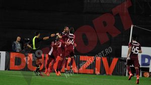 Revenirea CFR-ului. Clujenii au învins Gaz Metan cu 4-1 după ce au fost conduși și sunt pe 4 în Liga 1