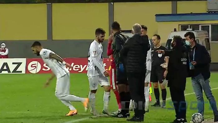 Ovidiu Horșia, situație tensionată cu antrenorul Jorge Costa! Jucătorul împrumutat de la FCSB a fost schimbat și a reacționat imediat | VIDEO
