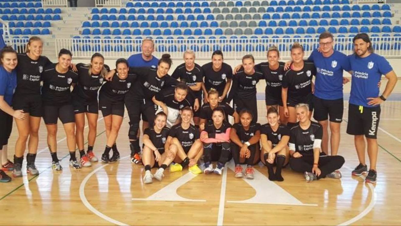 CSM București a câștigat primul amical al verii. Trei noutăți în formula de start cu Buducnost 