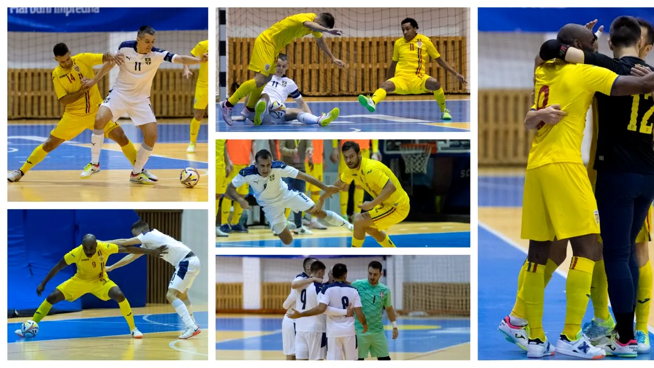 Futsal: România a scos un 2-2 cu valoroasa națională a Serbiei, locul 7 în Europa, partidă disputată la Timișoara. Reacțiile lui Robert Lupu, Petrișor Tonița și Răzvan Burleanu