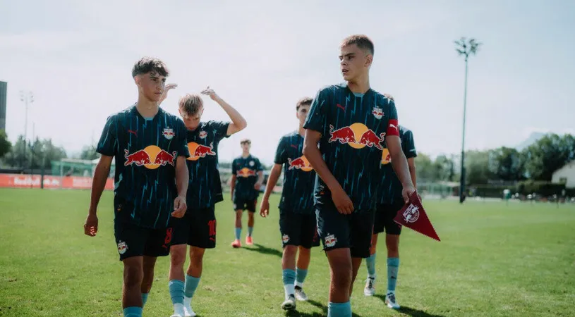 Transfer de senzație pentru căpitanul României U16: a semnat cu RB Salzburg