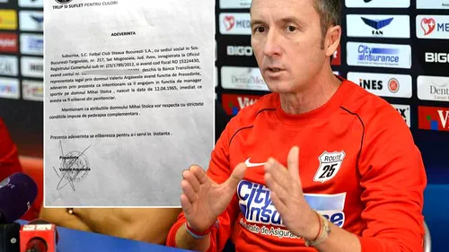FOTO | Steaua, dispusă să îl angajeze pe Mihai Stoica imediat după ieșirea din închisoare. Ce post i-a fost pregătit fostului conducător! Oficial, MM nu poate reprezenta clubul până în 2018
