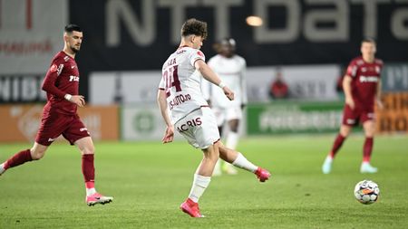 Andrei Borza, declarație neașteptată după CFR Cluj - Rapid 1-1: „Nu am jucat bine! Mă critic singur”