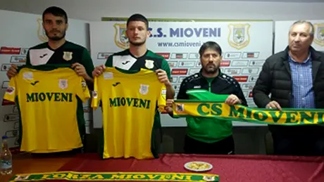 CS Mioveni și-a prezentat cele două achiziții pentru partea a doua a sezonului.** 