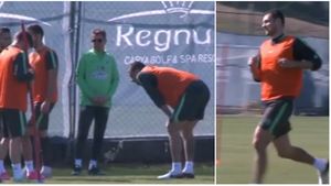 FOTO | Tamaș n-a semnat încă, dar se antrenează deja cu Steaua! Becali a transferat deja o echipă în această iarnă