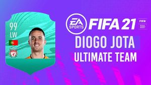 Diogo Jota se antrenează în FIFA 21, în timp ce e accidentat! Atacantul are una dintre cele mai puternice echipe din joc