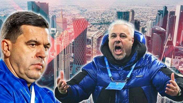 Cosmin Contra, discurs-manifest din Qatar: „Vă interesează doar de Șumudică și ăștia care fac show!”