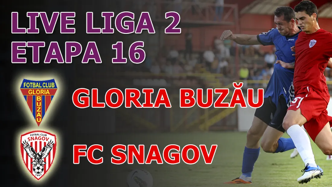 Gloria Buzău - FC Snagov 1-0!** Martinescu aduce victoria de la punctul cu var
