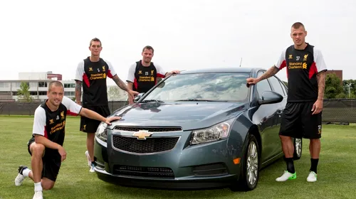 Chevrolet pentru Gerrard și Suarez!** Marca americană  a devenit partenerul auto oficial al FC Liverpool