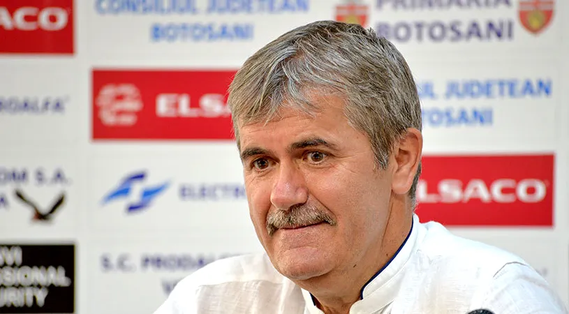 Meci de infarct pentru FC Botoșani! Ce a declarat Valeriu Iftime la finalul partidei cu Ordabasy: „Mi-a stat inima în loc. Am avut un blocaj!”