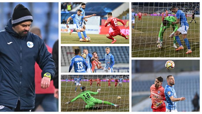 Corvinul a primit gol după șapte meciuri și a pierdut după zece jocuri! Florin Maxim, în urma eșecului cu Gloria Buzău: ”A doua lor reușită, dintr-un penalty care nu a fost”