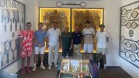 Colecție impresionantă de rachete de tenis: modele istorice, cu unele s-au câștigat turnee de Grand Slam, iar altele au semnatura lui Ion Țiriac sau Ilie Năstase