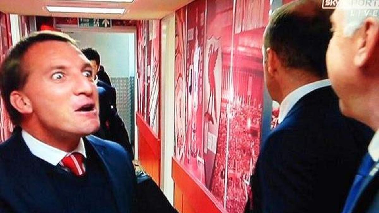 VIDEO | "Carlo, tu ești?". Reacția genială a lui Brendan Rodgers în momentul întâlnirii cu Carlo Ancelotti