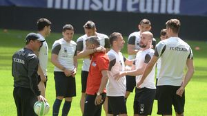 "Bai, nu se poate așa ceva." Moment ciudat la antrenamentul Stelei. Reghe a cedat nervos când a văzut ce se întâmplă 