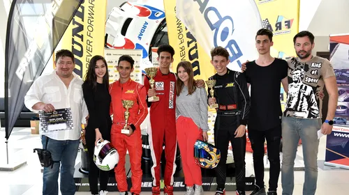 Frații Tomescu au monopolizat prima etapă a Campionatului Național de Karting