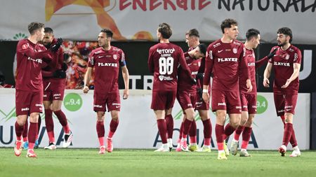 CFR Cluj - Universitatea Craiova 2-0, în etapa 3 din play-off-ul Superligii. Echipa lui Dan Petrescu urcă pe locul secund, la două puncte de liderul FCSB