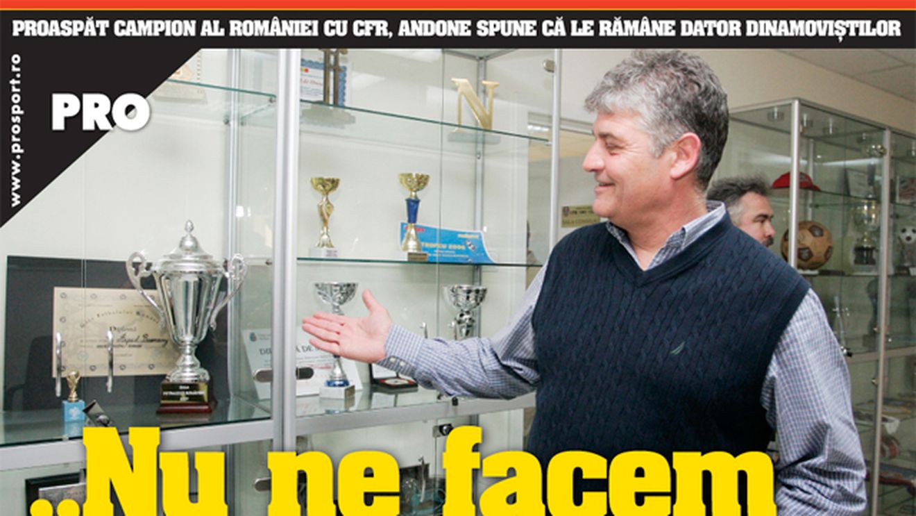 „Nu ne facem de râs în Ligă!"