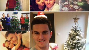 FOTO | Doar odată-i Crăciunul! Cele mai inspirate poze făcute de fotbaliștii români lângă brad: "Crăciun fericit tuturor", "Feliz navidad" sau "Merry Christmas"
