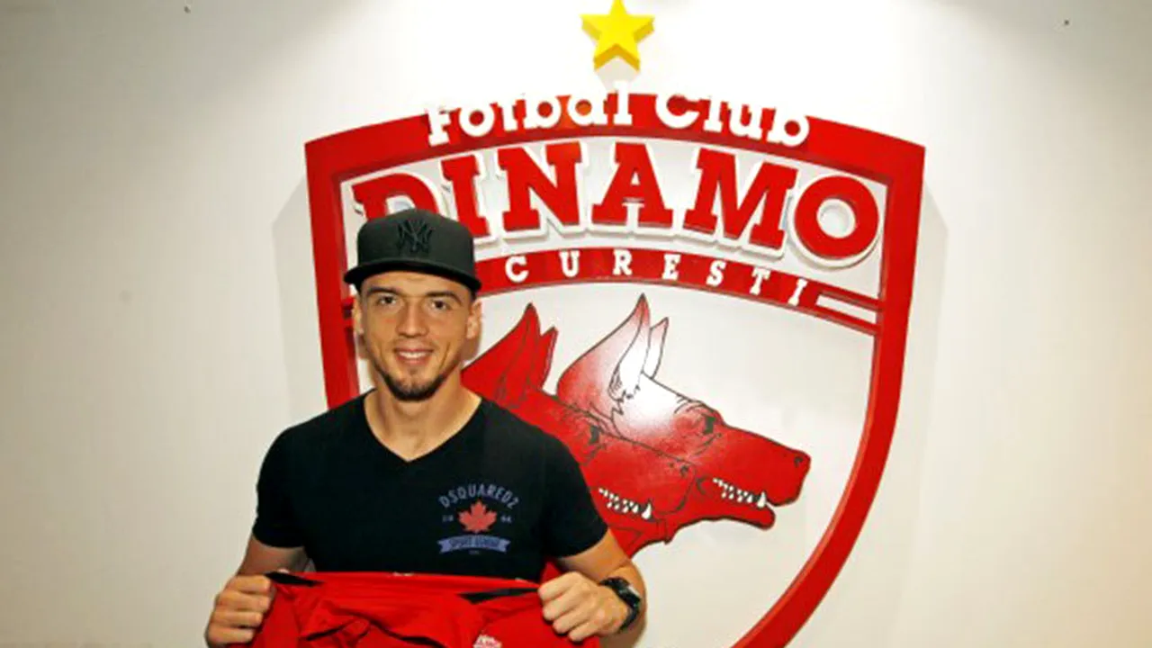 OFICIAL | Dinamo a făcut încă un transfer. Un mijlocaș elvețian a semnat cu echipa lui Mircea Rednic