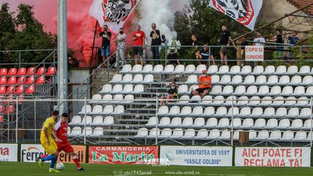 Cu galeria aproape, UTA a reușit să scoată un punct mic pe moment, dar care poate fi mare la finalul stagiunii. Cum s-au inspirat arădenii după poliști