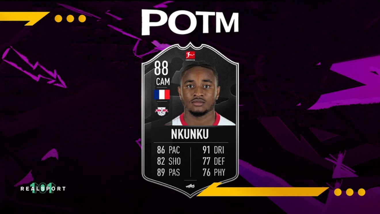 POTM Christopher Nkunku în FIFA 22! Mijlocașul este jucătorul lunii din eBundesliga și are un super-card