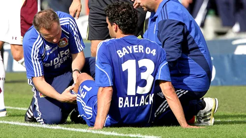 Michael Ballack, out până la finalul anului