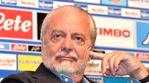 Excentricul Aurelio De Laurentiis cere revoluția în fotbal: „Meciurile sunt prea lungi, te adorm!”. Măsurile pe care patronul lui Napoli le-ar susține