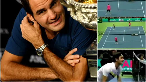 VIDEO de senzație. Iată ce se întâmplă cu Roger Federer atunci când face pereche cu Bill Gates