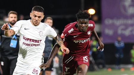 Yeboah, transferul bombă cu care Nelu Varga se umple de bani! Fotbalistul celor de la CFR Cluj, oferte de top: „Nu vom vinde la orice preț”