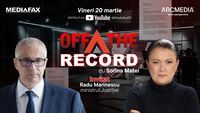 OFF The Record I Invitat: Radu Marinescu, ministrul Justiției