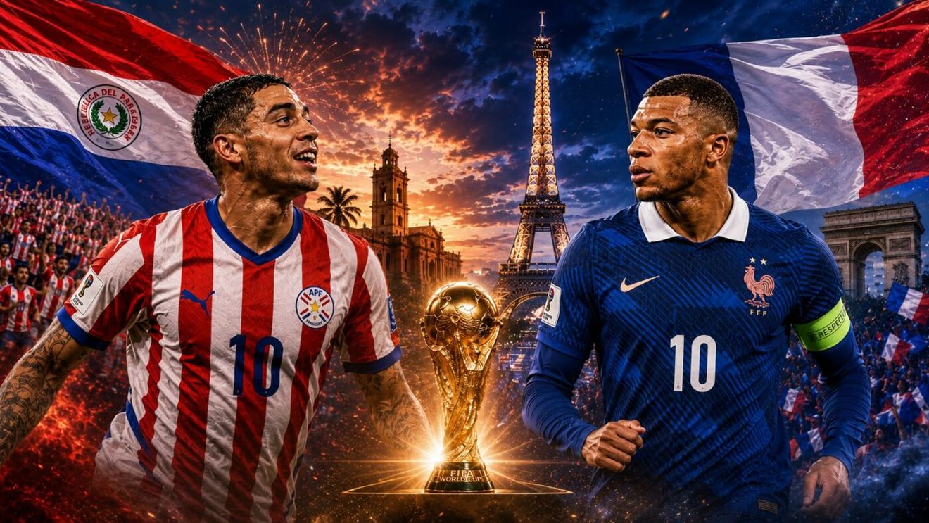 Live Paraguay - Franța la Cupa Mondială. Din cota de piață a lui Mbappe cumperi tot lotul sud-americanilor și mai rămâi cu bani!