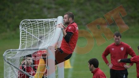 FOTO Andone nu și-a menajat elevii! "Câinii" se pregătesc intens în cantonamentul austriac!