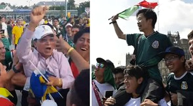 Fanii mexicani au luat cu asalt ambasada Coreei de Sud din Mexico City. Scene pe care doar Cupa Mondială le poate face posibile