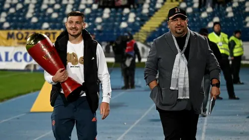 Campionii mondiali la minifotbal au prezentat trofeul la pauza meciului Poli Iași – CFR Cluj!