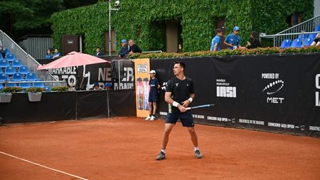 Cezar Crețu, eliminat în optimi la Concord Iași Open. Perechea Alexandru Jecan / Bogdan Pavel a făcut pasul în semifinale la dublu