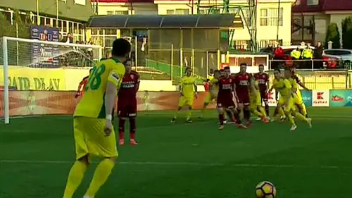 CS Mioveni - FC Voluntari 1-2. Golul lui Gabriel Deac din primul minut de prelungiri îi califică pe ilfoveni în semifinalele Cupei României