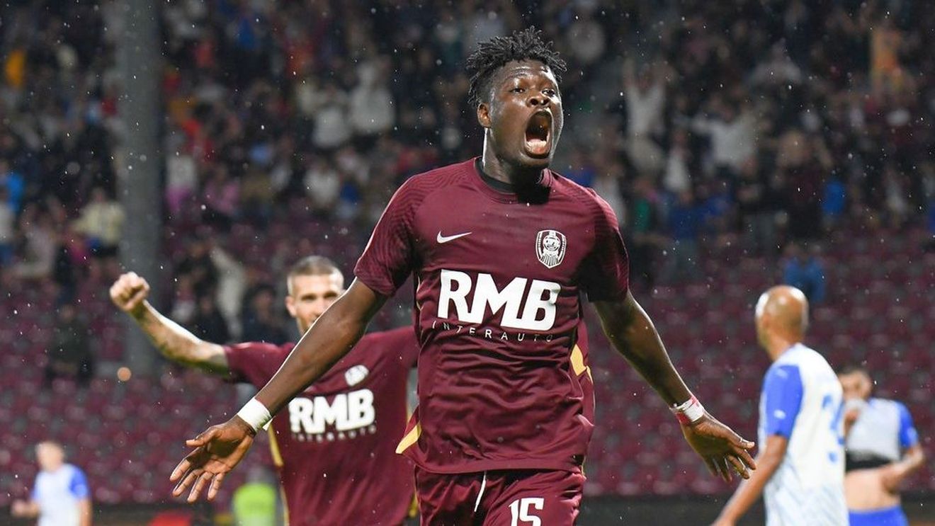 Transfer şoc! CFR Cluj l-a vândut pe Emmanuel Yeboah: cu cine a bătut palma Nelu Varga!